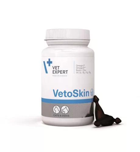 VetExpert VetoSkin kapszula kutyáknak és macskáknak 60db