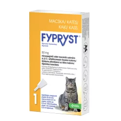   Fypryst spot-on bolha, kullancs és szőrtetű ellen macskáknak 1x0,5ml