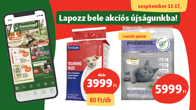 Megérkezett az szeptemberi akciós újságunk!