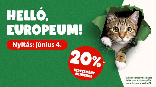 Europeum, megérkeztünk – új budapesti üzletünkben várunk!