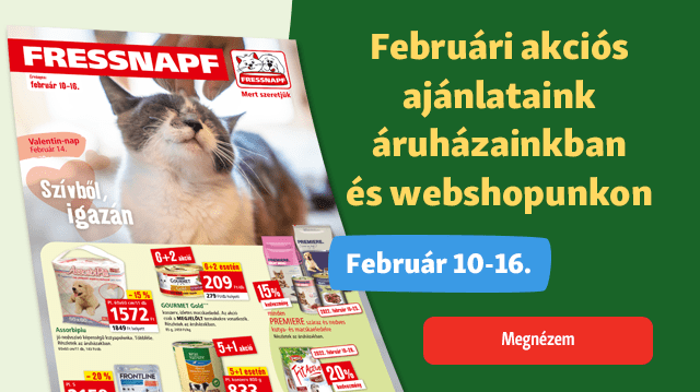 Szívből, igazán - megérkeztek februári akciós ajánlataink!