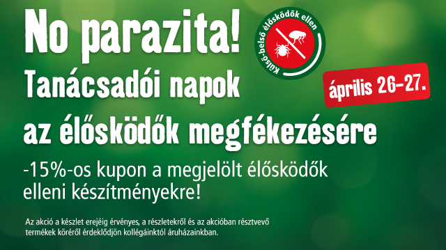 No parazita – tanácsadói napok a Fressnapfnál