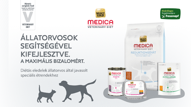 Select Gold Medica: Állatorvosok segítségével kifejlesztve