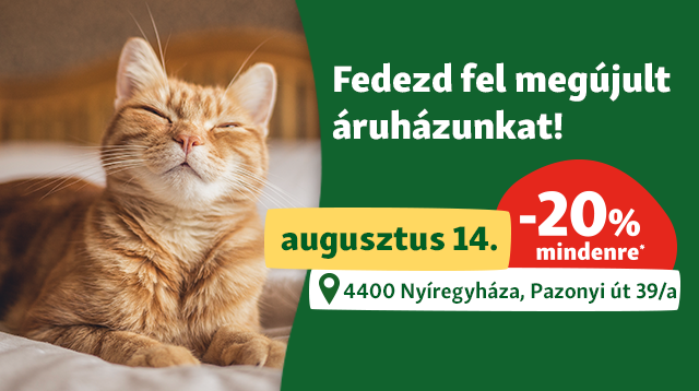 Fedezd fel megújult áruházunkat!