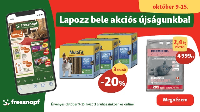 Megérkezett az októberi akciós újságunk!