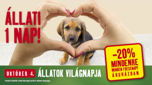 Állati Világnap a Fressnapfban!