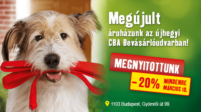 Ünnepelje velünk a Fressnapf Újhegy megújulását!