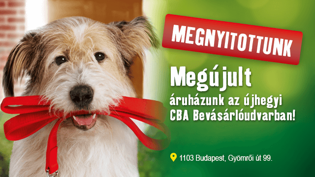 Megújult Fressnapf Újhegy!