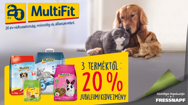 20 éves a MultiFit! Ünneplésre fel!