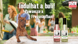 Magyarországon először: Pawsecco a Fressnapfnál!