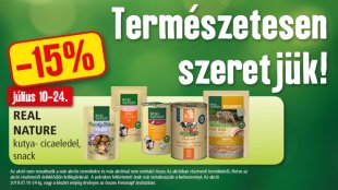 REAL NATURE akció – természetesen szeretjük!