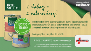 Támogassa a mentőkutyákat a Real Nature-el!