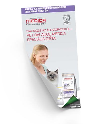PetBalance Medica speciális diéta: Emésztőrendszert kímélő étrend