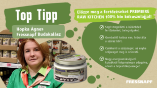 PREMIERE RAW KITCHEN 100% bio kókuszolaj kedvence egészségéért!