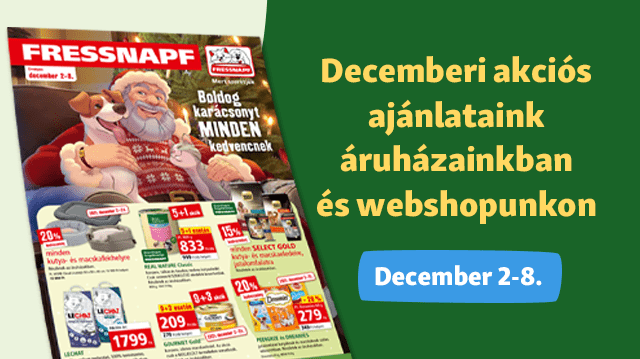 Megérkeztek decemberi akciós ajánlataink!