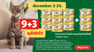 GOURMET Gold eledelek ajándékba!