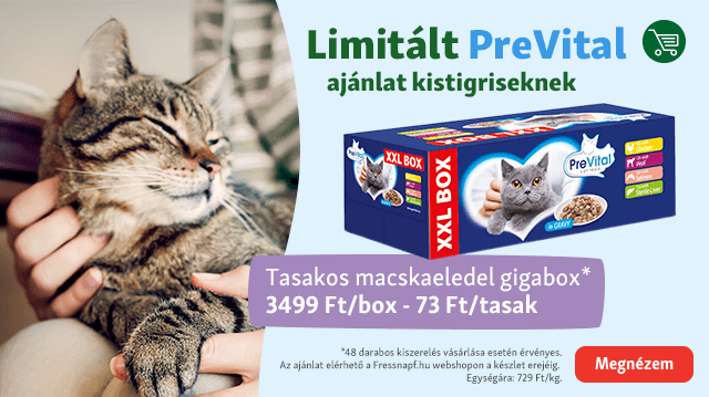 Limitált PreVital ajánlat kistigriseknek!