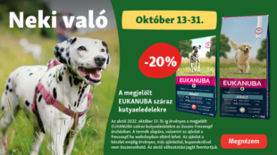 Akciós EUKANUBA falatok minden kutyának!