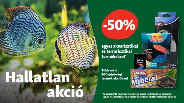 Hallatlan kiárusítás!