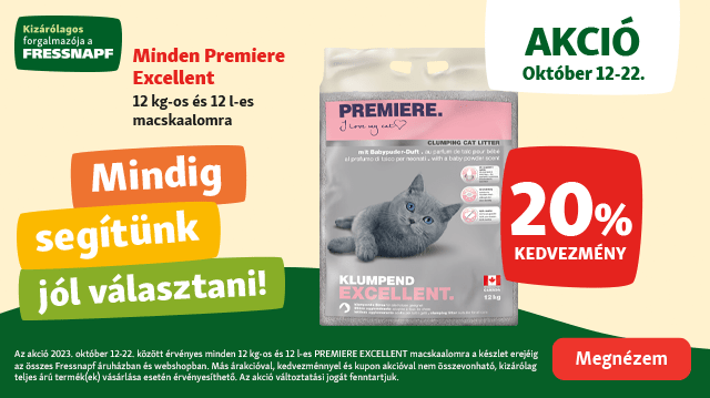 Akciós Premiere macskaalmok!