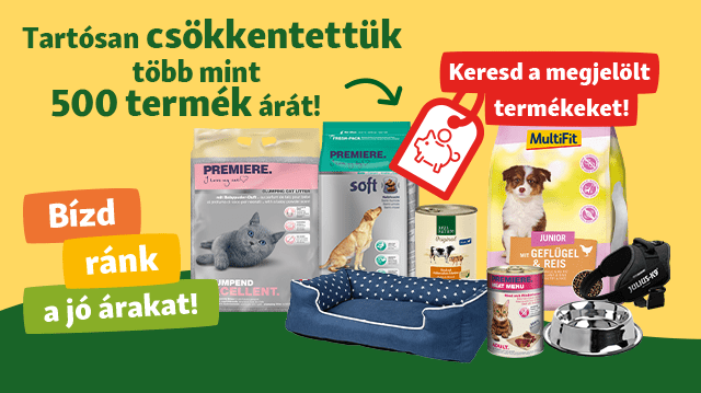 Állati árcsökkenés több mint 500 termékre!