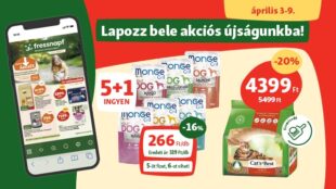 Megérkezett áprilisi akciós újságunk!